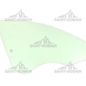 RIGHT FRONT DOOR GLASS GREEN (1 HOLE) SEKURIT